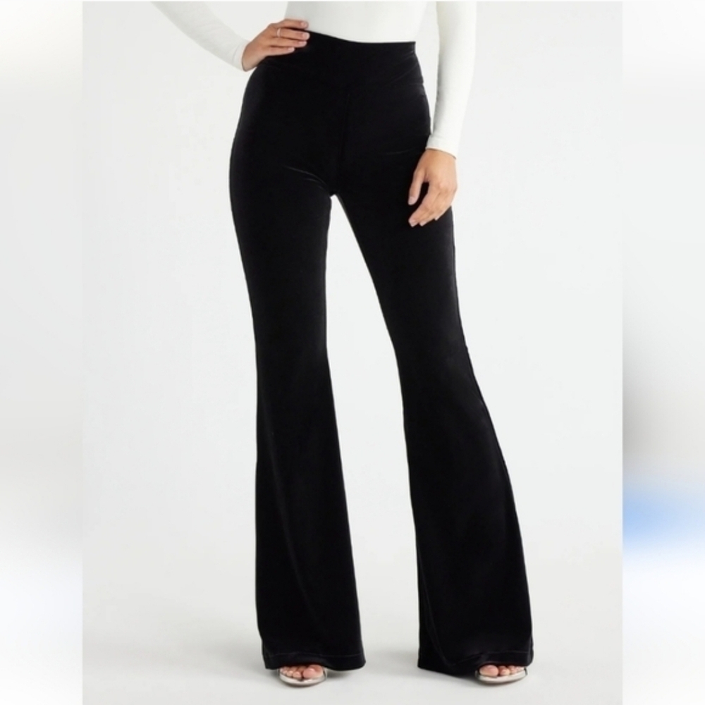 Saresa Knit Pull-On Pants Black Size Medium - Picture 3 of 4